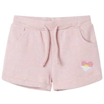 Kindershorts mit Kordelzug Hellrosa 128