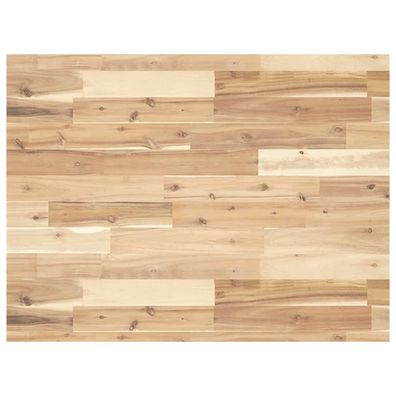 vidaXL Schreibtischplatte Unbehandelt 80x60x4 cm Massivholz Akazie