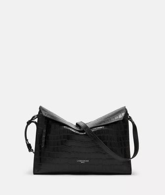 Liebeskind Berlin Lora M Crossbody Croco Schwarz