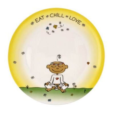 Goebel Der kleine Yogi® Wohnaccessoires KY FB TE Eat Chill Love 23 54103031