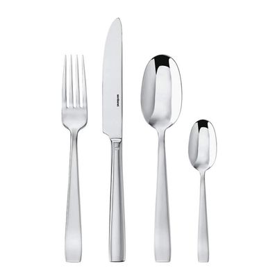 Sambonet Flat Edelstahl 18/10 Besteck 24tlg. Vh. S0015-S00013-62512-81