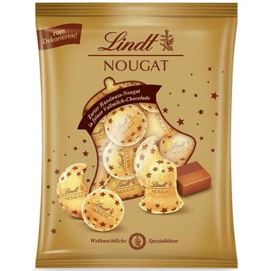 Lindt Nougat Baumbehang 100g - Feine Nougatstückchen für festliche Dekoration