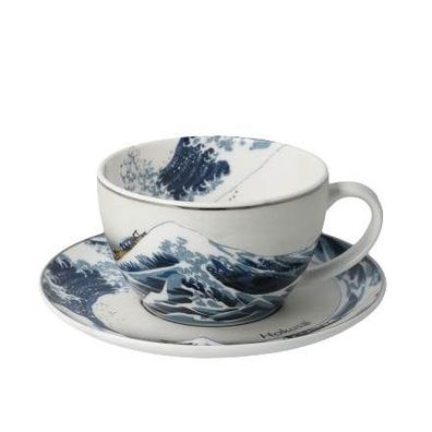 Goebel Artis Orbis Katsushika Hokusai Die Welle - Tee-/Cappuccinotasse Neuheit