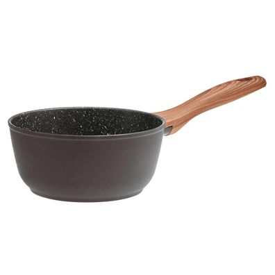 Sambonet Rock'N'Rose Aluminium schwarz Stielkasserolle 18cm S0163-S00565-S2047