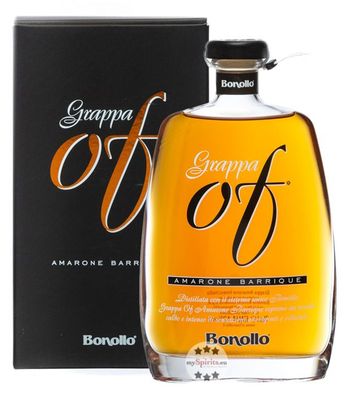 Bonollo Grappa of Amarone Barrique (42 % Vol., 0,7 Liter) (42 % Vol., hide)