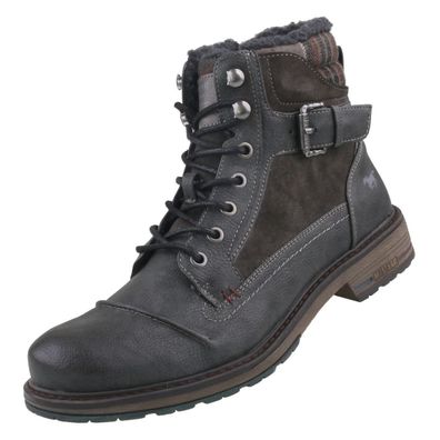 Mustang Herren Stiefel gefüttert Grau 4157605/259