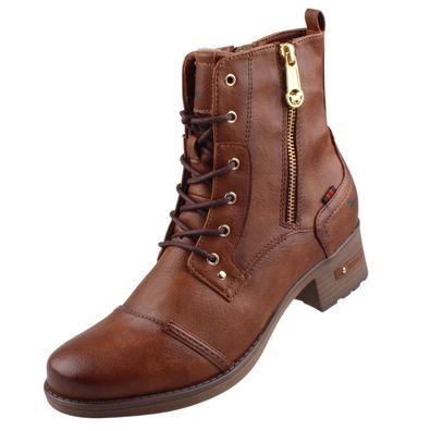 Mustang Damen Stiefelette Brandy 1229513/39