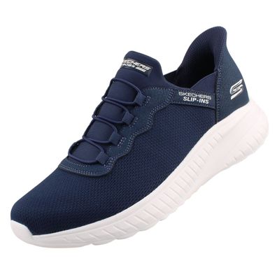 Skechers Slip-ins™ Bobs Squad Chaos Daily Hype Herren Sneaker Blau 118300-NVY