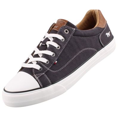 Mustang Herren Canvas Sneaker Schwarz 4180303/9