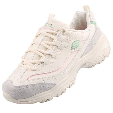 Skechers D'Lites New Heat Damen Sneaker Natur/Multi 150231-NTMT