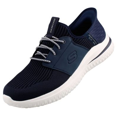 Skechers Slip-Ins Delson 3.0 Lavell Herren Sneaker Blau 210650-NVY