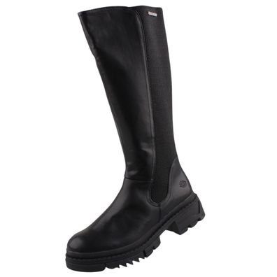 Dockers by Gerli Damen Langschaftstiefel Schwarz 47RG311-617100