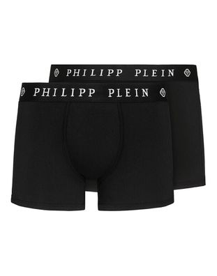 Philipp Plein Boxershorts Skull Print Herren 2 Pack Boxer Totenkopf