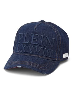 Philipp Plein Baseball Cap PP1978 Icon Cap Jeans Basecap