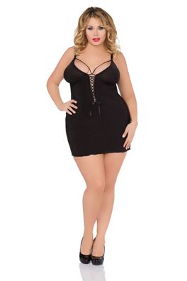 Andalea Schwarzes Chemise SB/1032 - (38/40,42/44,46/48,50/52,54/56)