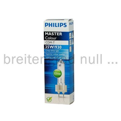 10x Philips Master Colour ELITE HCI-T CDM-T 35 Watt WDL G12 930 * für HQI HCI HIT