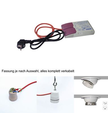 Osram PTi EVG 35 | 70 Watt Vorschaltgerät + Fassung Bright Sun Raptor HCI HQI