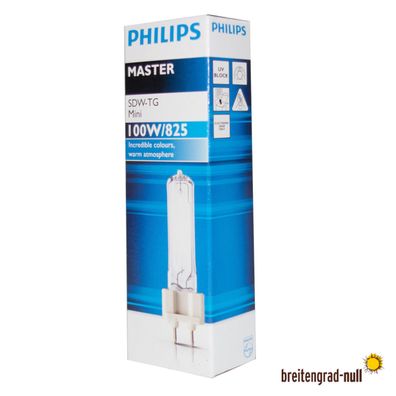 Philips Master SDW-TG Mini 100 Watt GX12 825 Strahler warmweiß 2500K