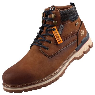 Dockers by Gerli Herren TEX Stiefel Braun 53TA002-620300