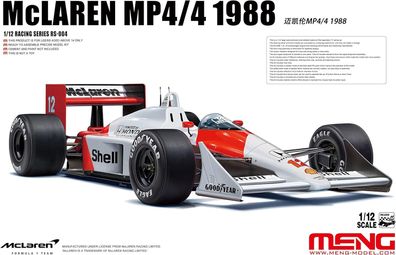 Meng McLaren MP4/4 von 1988 in 1:12 Meng 5930373 Bausatz RS-004