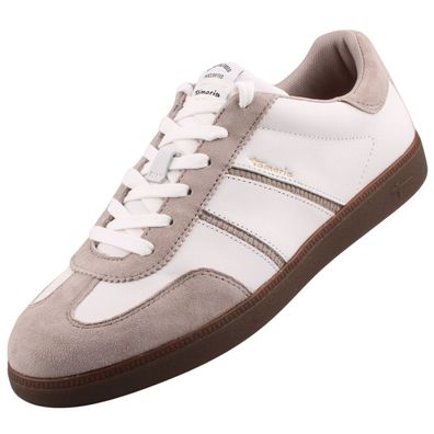 Tamaris Damen Leder Sneaker Offwhite/Comb 1-23624-43/147