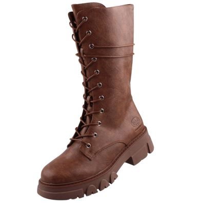 Dockers by Gerli Damen Stiefel Braun 49PU213-610300