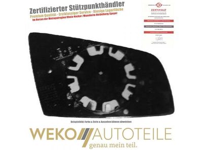 Spiegelglas, Außenspiegel links Diederichs 1224127 für BMW