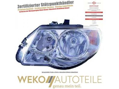 Hauptscheinwerfer rechts Diederichs 2622180 für Chrysler DODGE