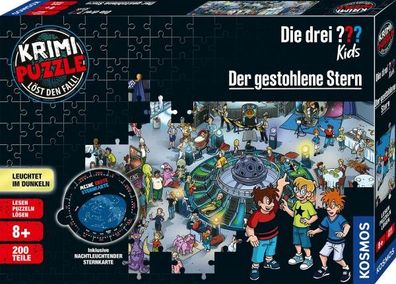 KOSMOS 682200 KOSMOS KRIMI-PUZZLE Die drei ??? Kids - Der gestohlene Stern Puzzle