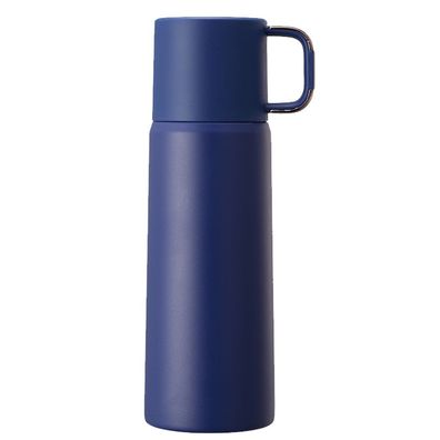 Modischer Thermosbecher, Edelstahl 304, groß, Blau