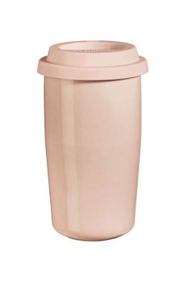 ASA Thermobecher rose, Deckel rose THERMO D. 8,5 cm, H. 14,5 cm, 0,35 l., doppelwa