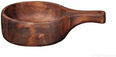 ASA Holzschale mit Griff, akazie massi WOOD 22,5x 14,5 h. 5,6 cm 93910970 ! Vortei