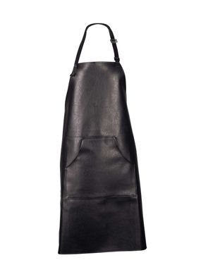 ASA Kochschürze, schwarz PVC 90 x 82 x cm, vegan leather 78331076 Neuheit 2020 !