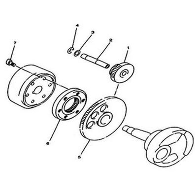 Linhai Hytrack Zahnrad Untersetzung ATV 260 290 300 310 320 400 410 Jobber 300 4