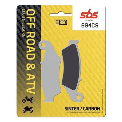 Bremsbelag SBS 694CS Offroad Carbon Silver