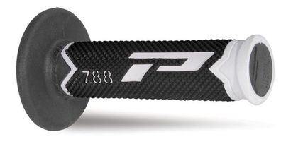 Progrip 788 Triple Density Grips - White/Black/Titanium