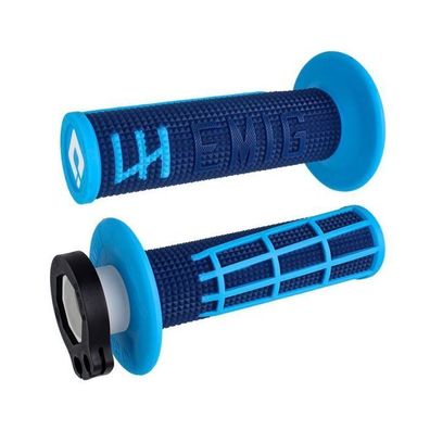 ODI EMIG 2.0 - V2 LOCK-ON Grip - NAVY/Cyan