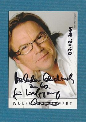 Wolfgang Lippert - persönlich signiert