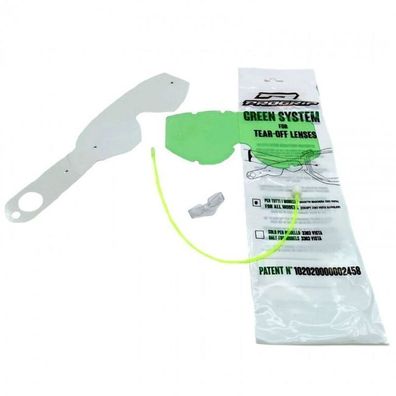 Progrip Green System for Tear off Lens "3205" Magnet