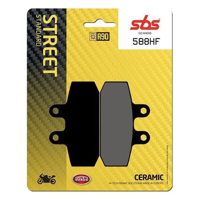 Bremsbelag SBS 588HF Street Ceramic Aprilia Cagiva Fantic Garelli Gilera Honda M