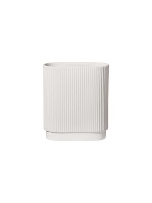 ASA Vase, weiß ART DECO 17 x 8,5 cm, H. 20 cm 63012091 Neuheit 2020 ! Vorteilsse