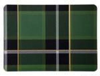 ASA Vorteilset 4 Stück Tischset, Tartan grün grün tartan 7893420 und Geschenk