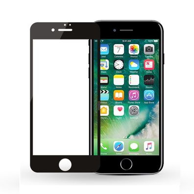 Displayschutz für Apple iPhone 8/SE2/SE3 4.7 Zoll gerundetes Glas Schutzglas curved