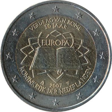 Niederlande 2 Euro 2007 - Römische Verträge*