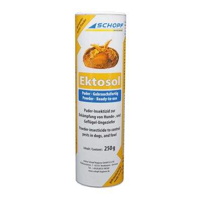 Schopf Ektosol Puder gegen Ungeziefer - 250 g