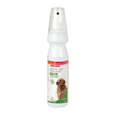 Beaphar - Zecken- und Flohschutz Spray für Hunde - 150 ml