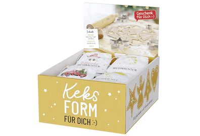 LA VIDA Keksform "LoveXmas" 16er Display 411140