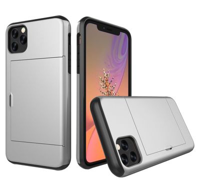 Hülle für Apple iPhone 11 Pro 2019 5.8 Zoll mit Kartensteckplatz Case Cover