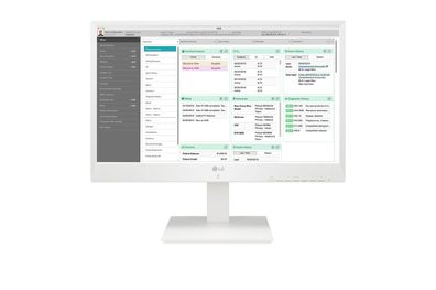 LG ThinClient Display 24CN670W-AP - 60.47 cm (23.8") - Intel Celeron J4105 - Weiß