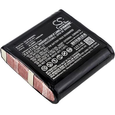 Ersatzakku - CS-NYW200XL - Noyes 3900-05-001 / W2003M - 14,4 Volt 3400mAh Li-Ion